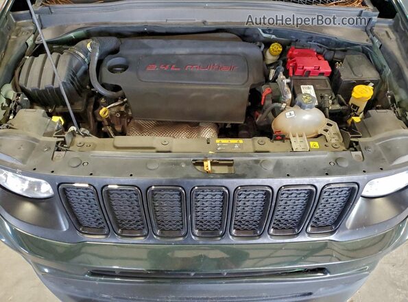 ZACNJCAB7MPM72262 2021 JEEP RENEGADE Green უკანა სალონის ხედი