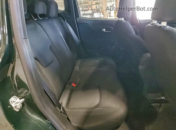 ZACNJCAB7MPM72262 2021 JEEP RENEGADE Green უკანა სავარძლების ხედი