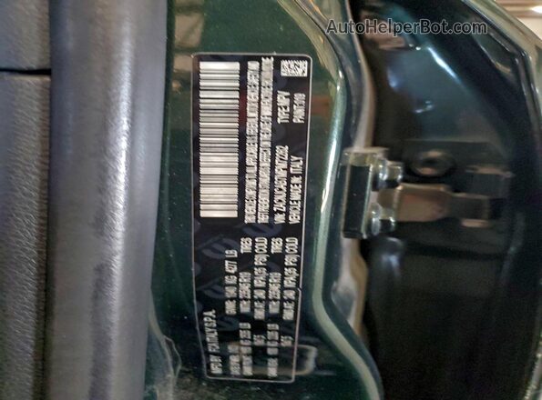 ZACNJCAB7MPM72262 2021 JEEP RENEGADE Green VIN კოდის სტიკერის ხედი