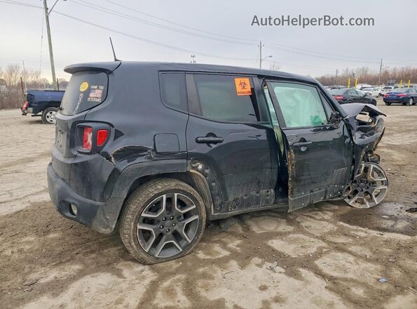 ZACNJCAB8MPM48519 2021 JEEP RENEGADE Black Trasero derecho