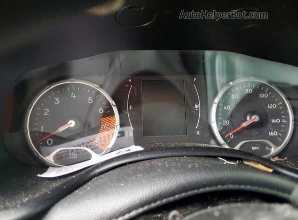 ZACNJCAB8MPM48519 2021 JEEP RENEGADE Black Vista del cuadro de instrumentos