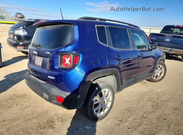 ZACNJCBB0MPM32782 2021 JEEP RENEGADE Blue Trasero derecho