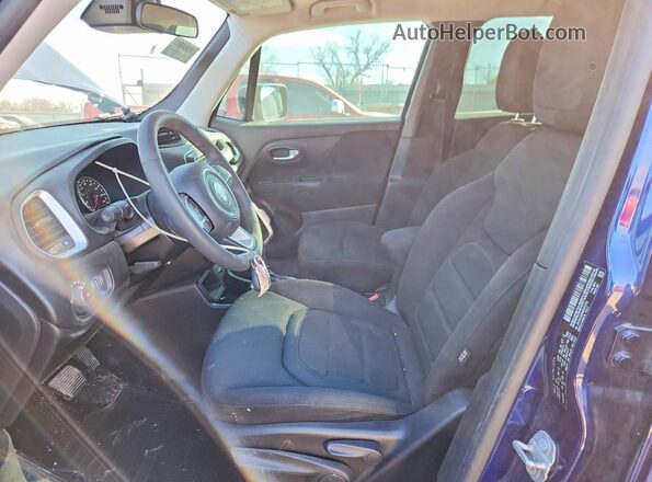 ZACNJCBB0MPM32782 2021 JEEP RENEGADE Blue Vista interior delantera