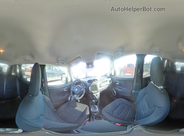 ZACNJCBB0MPM32782 2021 JEEP RENEGADE Blue Vista de la etiqueta del VIN