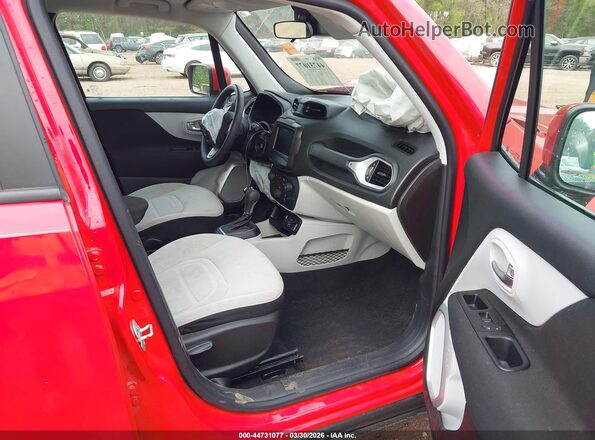 ZACNJCBB3MPN09158 2021 JEEP RENEGADE Red Widok wnętrza z przodu