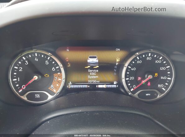ZACNJCBB3MPN09158 2021 JEEP RENEGADE Red Widok tylnych siedzeń