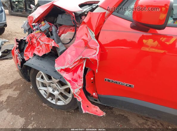 ZACNJCBB3MPN09158 2021 JEEP RENEGADE Red Widok z przodu