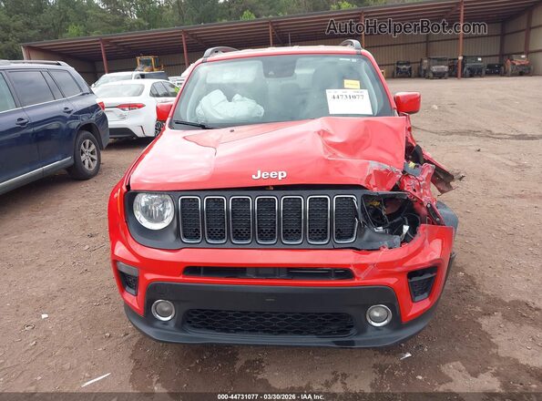 ZACNJCBB3MPN09158 2021 JEEP RENEGADE Red Widok wnętrza z tyłu