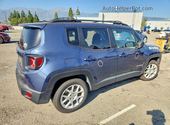 ZACNJCBB5MPM12365 2021 JEEP RENEGADE Blue Задня права чверть
