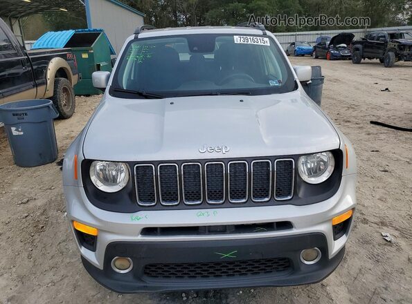 ZACNJCBB5MPM58424 2021 JEEP RENEGADE Silver წინა ხედი