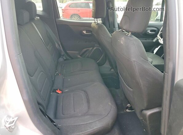 ZACNJCBB5MPM58424 2021 JEEP RENEGADE Silver უკანა სავარძლების ხედი
