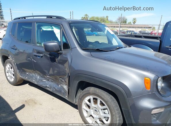 ZACNJCBB5MPN20405 2021 JEEP RENEGADE Gray უკანა სალონის ხედი
