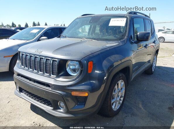 ZACNJCBB5MPN20405 2021 JEEP RENEGADE Gray წინა მარცხენა ხედი სამი მეოთხედიდან