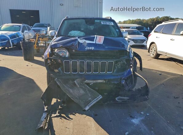 ZACNJCBB7MPM43262 2021 JEEP RENEGADE Blue Вид спереду
