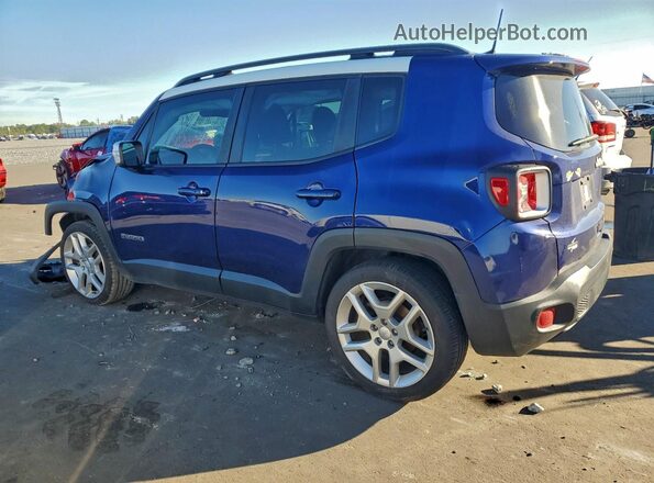ZACNJCBB7MPM43262 2021 JEEP RENEGADE Blue Задня ліва чверть