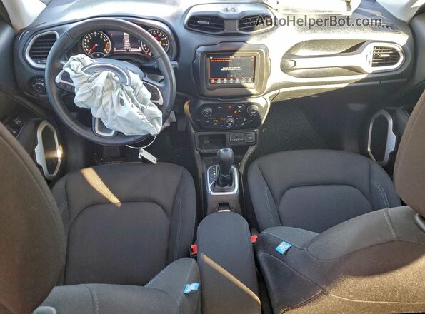 ZACNJCBB7MPM43262 2021 JEEP RENEGADE Blue Вид панелі приладів