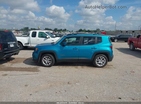 ZACNJCBB9MPN14297 2021 JEEP RENEGADE Blue სალონის 360-გრადუსიანი ხედი