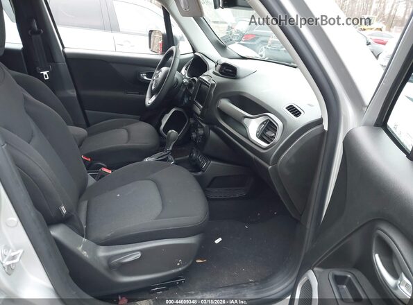 ZACNJDAB1MPN16374 2021 JEEP RENEGADE Silver Front interior view