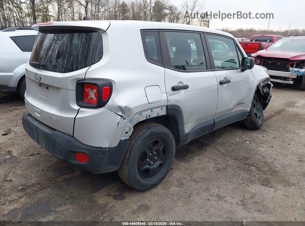 ZACNJDAB1MPN16374 2021 JEEP RENEGADE Silver Rear right
