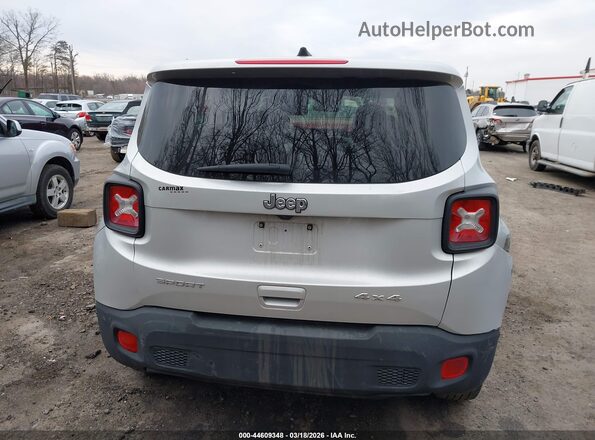 ZACNJDAB1MPN16374 2021 JEEP RENEGADE Silver 