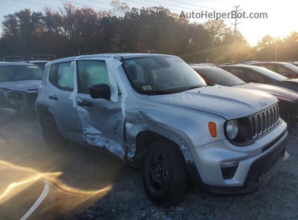 ZACNJDAB1MPN36429 2021 JEEP RENEGADE Silver Przód prawy