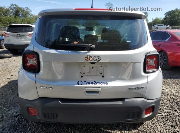 ZACNJDAB1MPN36429 2021 JEEP RENEGADE Silver Widok z tyłu