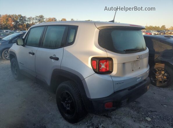 ZACNJDAB1MPN36429 2021 JEEP RENEGADE Silver Tył lewy