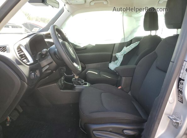 ZACNJDAB1MPN36429 2021 JEEP RENEGADE Silver Widok wnętrza z przodu