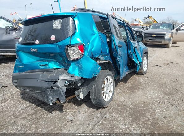 ZACNJDAB2MPM12167 2021 JEEP RENEGADE Turquoise უკანა მარჯვენა