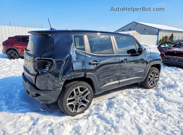 ZACNJDAB5MPM23289 2021 JEEP RENEGADE Black Задня права чверть