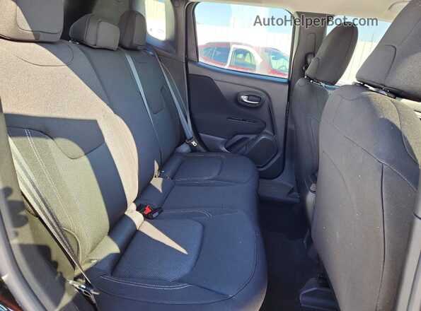 ZACNJDAB5MPM23289 2021 JEEP RENEGADE Black Вид задньої частини салону