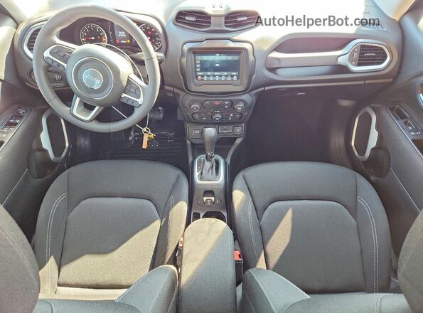ZACNJDAB5MPM23289 2021 JEEP RENEGADE Black Вид панелі приладів