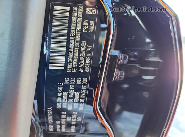 ZACNJDAB5MPM23289 2021 JEEP RENEGADE Black Вид наклейки з VIN-кодом