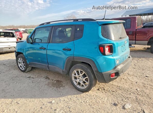 ZACNJDAB5MPM71293 2021 JEEP RENEGADE Turquoise უკანა მარცხენა