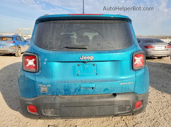 ZACNJDAB5MPM71293 2021 JEEP RENEGADE Turquoise უკანა ხედი