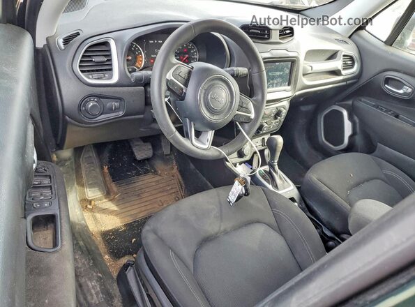 ZACNJDAB8MPM25215 2021 JEEP RENEGADE Green Вид панелі приладів