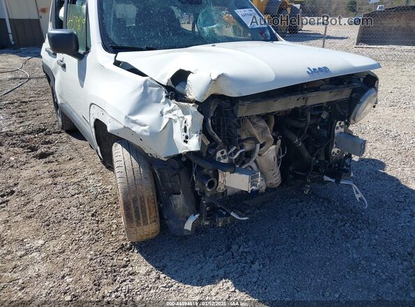 ZACNJDAB9MPM23229 2021 JEEP RENEGADE White Դիմացի տեսք