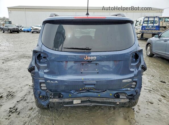 ZACNJDB10MPM28809 2021 JEEP RENEGADE Blue Widok z tyłu