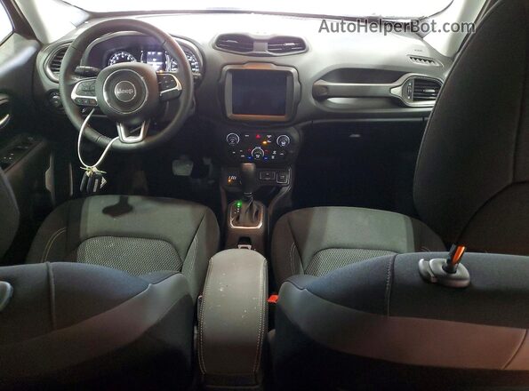 ZACNJDB11PPP29626 2023 JEEP RENEGADE Black Вид панелі приладів