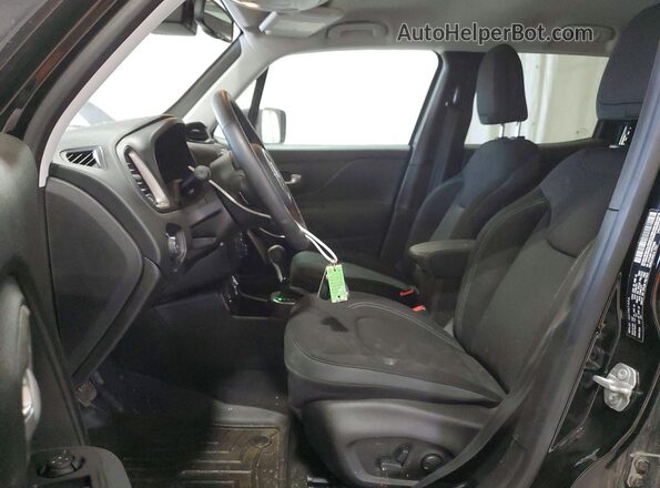 ZACNJDB11PPP29626 2023 JEEP RENEGADE Black Вид салону спереду
