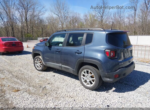 ZACNJDB12NPN83573 2022 JEEP RENEGADE Blue Задня ліва чверть