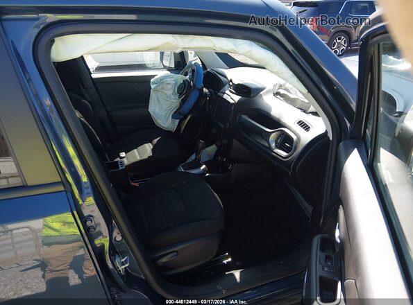 ZACNJDB12NPN83573 2022 JEEP RENEGADE Blue Вид салону спереду