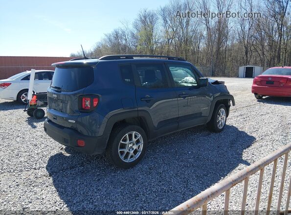 ZACNJDB12NPN83573 2022 JEEP RENEGADE Blue Задня права чверть