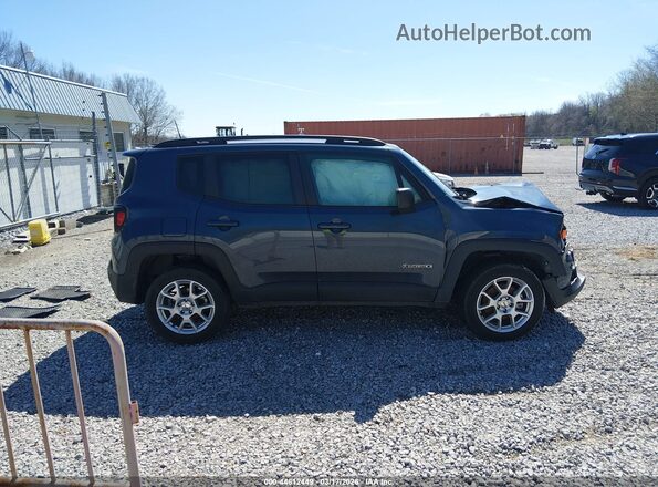 ZACNJDB12NPN83573 2022 JEEP RENEGADE Blue Вид задньої частини салону