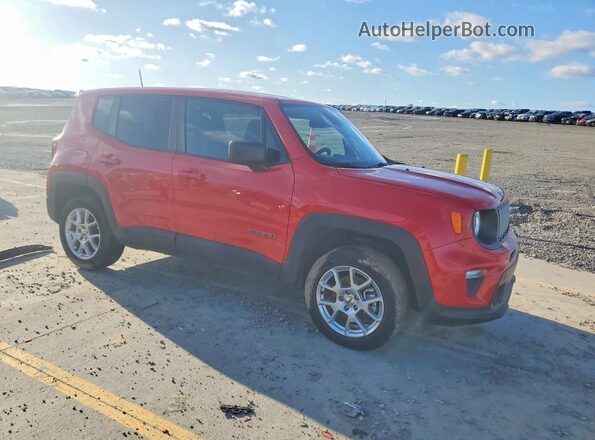 ZACNJDB18PPP35892 2023 JEEP RENEGADE Красный Передняя правая четверть