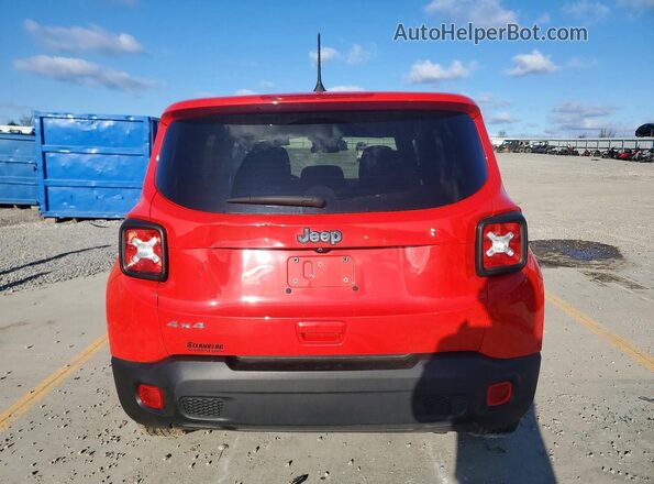 ZACNJDB18PPP35892 2023 JEEP RENEGADE Красный Вид сзади