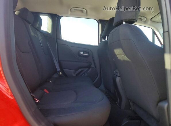 ZACNJDB18PPP35892 2023 JEEP RENEGADE Красный Вид задней части салона