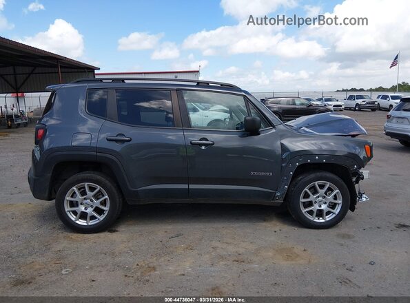 ZACNJDB19NPN78614 2022 JEEP RENEGADE Gray 360 interior view