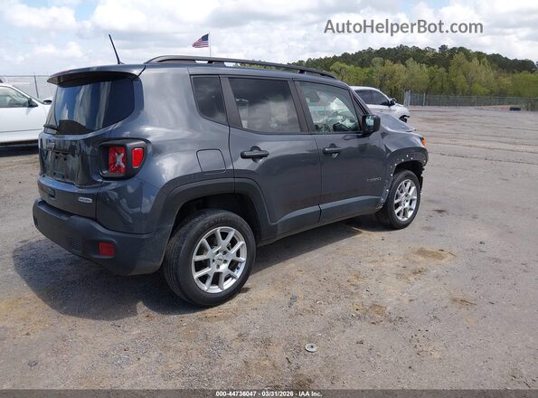 ZACNJDB19NPN78614 2022 JEEP RENEGADE Gray Rear right