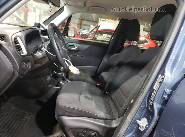 ZACNJDB1XMPM08924 2021 JEEP RENEGADE Blue Widok wnętrza z przodu